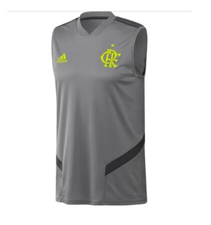 Camiseta de fútbol gris 2019-2020 Flamengo chaleco gris